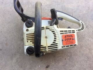 Vintage Stihl 009l Electronic Quick Stop Chain Saw