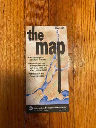 - 2003 Nyc Mta Subway Map / Transit