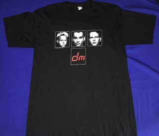 Vintage 1998 Depeche Mode Singles Tour Concert Tshirt Shirt Xl Unused/mint