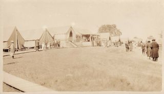 Wwi Photo Usmc 10th Marine Regiment Circa 1918 Encampment Tents Camp 18