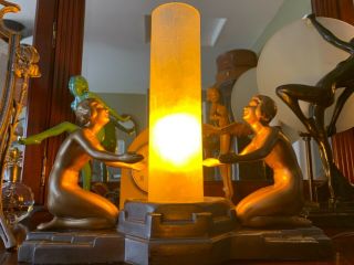 Frankart/nuart Art Deco Lamp