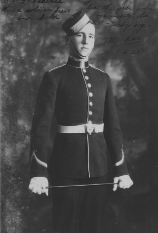 Pre Ww1 Wwi Portrait Of Rmc Cadet - Royal Military College Of Canada,  Kingston