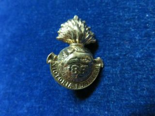 Orig Ww1 " Officers " Collar Badge " 88th Battalion - Victoria Fusiliers "