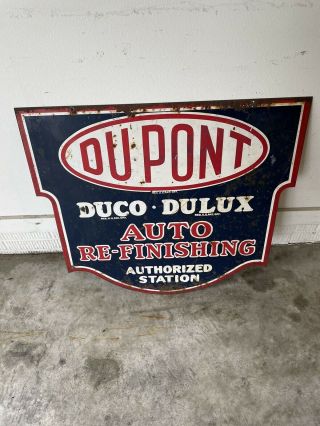 Dupont Duco Dulux Auto Refinishing Sign