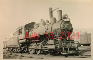 Railroad Photo Canadian National Rwy 0 - 6 - 0 7215 Ex Gtw Windsor,  Ont 1947