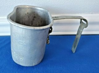 Ww1 Wwi Us Canteen Cup 1918 Dated - Marked “us Agm Co 1918 World War I