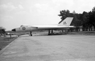 Avro Vulcan B.  1,  Xa903 Wfu At Farnborough; Negative