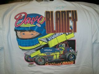 1994 Dave Blaney Vivarin Ford 10 Vintage World Of Outlaws Sprint Car T - Shirt Xl