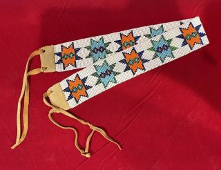 Vintage Native American Beaded Belt/band/sash