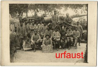French Wwi Artillery Soldiers 1916 155mm Gun Photo Le Poilus