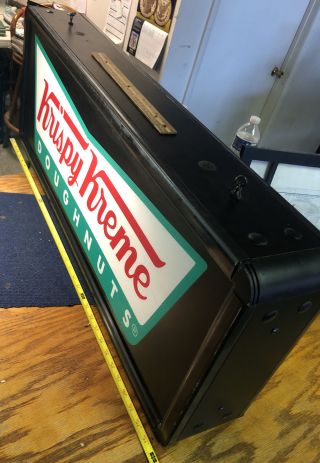 36” Krispy Kreme Lighted Sign - By Tec Art Industries Usa - -