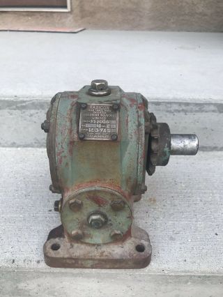 Vintage Radicon Gear Reducer Motor