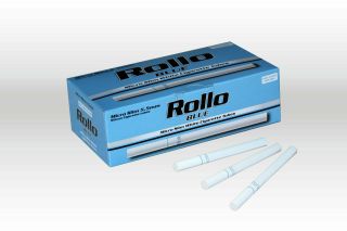 10,  000 Rollo Micro Slim Blue Tobbacco Cigarrette Filter Tube Bulk