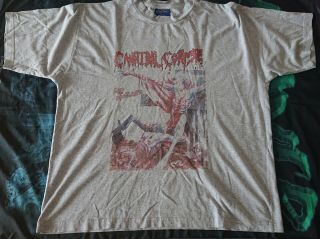 Cannibal Corpse - Tomb Of The Mutilated T - Shirt Xl Vintage Rare Death Metal
