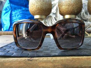 Dior Couture 583s2 Vintage Sunglasses Brown Tortoise