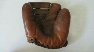 VINTAGE WILSON A2170 TWO FINGER LEATHER BASEBALL GLOVE 2