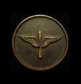 Wwi Ww1 Us Army Aviation Air Service Enlisted Collar Disk Disc Insignia Pin