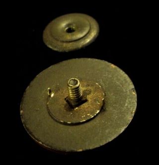 WWI WW1 US Army Aviation Air Service Enlisted Collar Disk Disc Insignia Pin 3
