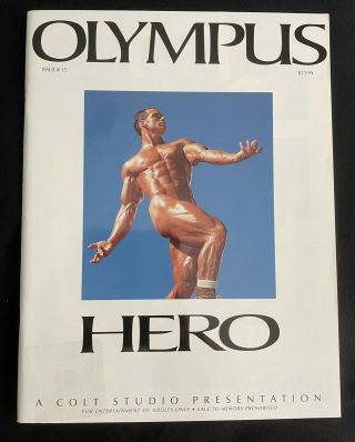 Vintage Colt Studio Presentation - Olympus 15,  Male Nude Photography,  Gay Int