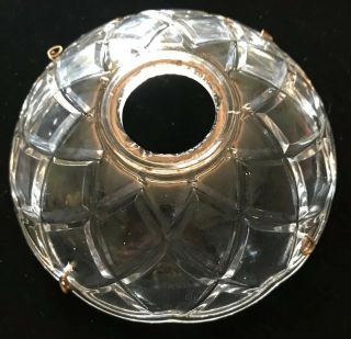 Set 4 Crystal Bobeche For Prism From Avoca 8 Arm Chandelier Replacement 4 "