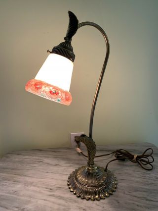 Vintage Goose Neck Table Desk Lamp