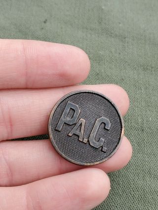 Wwi Us Army Pennsylvania National Guard Pennsylvania Cavalry Collar Disc Pin