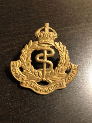 Ww1 Royal Zealand Medical Corps Insignia Badge