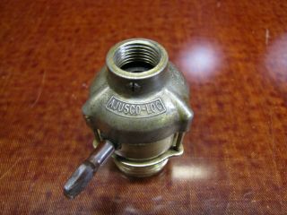 Rare Vintage AJUSCO - LOC Industrial O.  C White Lamp Socket Part. 3