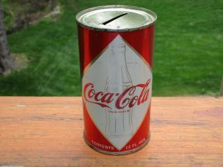 Coca - Cola Flat Top Soda Can (metallic - Salt Lake - Stunning)