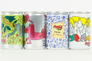 2005 Coca Cola 4 Cans Set From The Czech Republic,  Children 