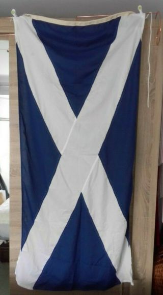 Vintage Large Quality Drill Cotton Flag - St Andrews Scotland