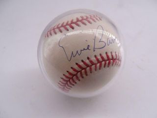 Vintage Autographed Baseball Ball Ernie Banks Chicago Cubs Signed Rawlings Mlb