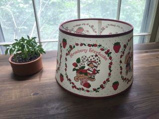 Vintage Strawberry Shortcake & Friends Lamp Shade
