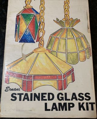 Ernani Stained Glass Lamp Kit Brunhilde 11 2104