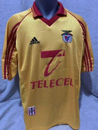 Benfica Away Shirt 1998/99 Large Rare And Vintage