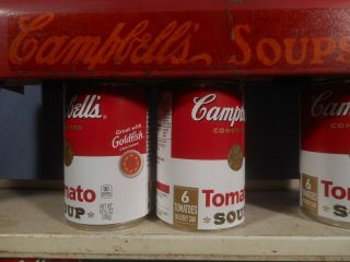 Vintage Campbell ' s Soup Kitchen Heater/Warmer for Restaurant Display great 2
