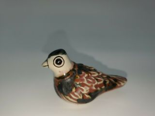 Vintage Ken Edwards Mexican Pottery Bird Figurine