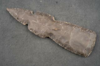6.  2 " Flint Tomahawk Spearhead Ax Head Spear Point Knife Blade Arrowhead 679