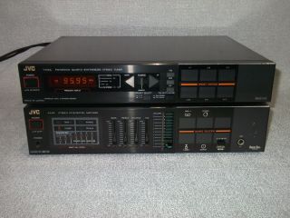 Vintage Jvc Stereo Amplifier A - E40b & Tuner T - E30l - Made In Japan