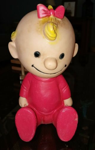 Vintage 1960 Sally Hungerford Peanuts Doll United Feature Syndicate