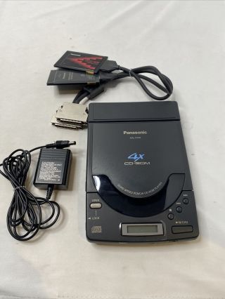 Vintage Panasonic Kxl - D740 Quad Speed Pcmcia Cd - Rom Player And Interface Card