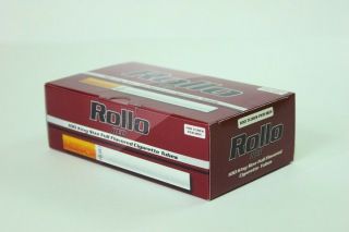 10,  000 Rollo King Size Red Tobbacco Cigarrette Filter Tube 8.  1mm Bulk