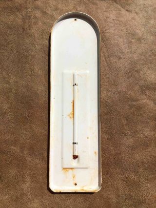 Funk ' s Hybrid Corn Seed Painted Metal Advertising Thermometer 2