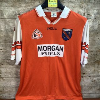 Xl Armagh 1998/1999 Gaa Shirt - Retro Vtg Morgan Fuels O’neills Top Rare