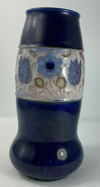 Royal Doulton Stoneware Vase Vintage Pattern 8472 Art Nouveau