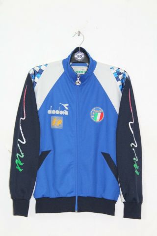 Vintage Italy Diadora World Cup 1990 Tracksuit Top,  Jacket,  Size:medium
