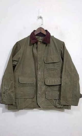 Vintage​ 50s Hinson Bodyguard Duck Hunting Water Resistant Jacket Size 38