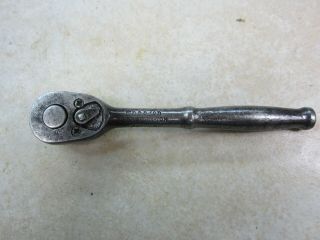 Vintage Snap On 1/4 " Drive Ratchet Gm - 70m Rare 1943 Date Code
