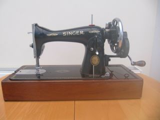 Vintage Singer 15k Handcrank Sewing Machine Semi Industrial Leather,  Canvas Deni