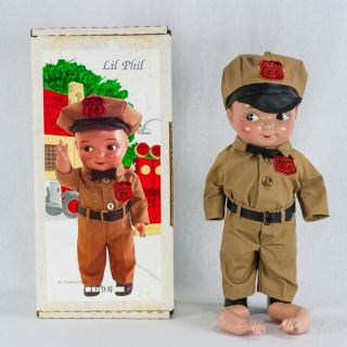 Buddy Lee Phillips 66 Lil Phil 1 Collector Advertising Doll For Repair